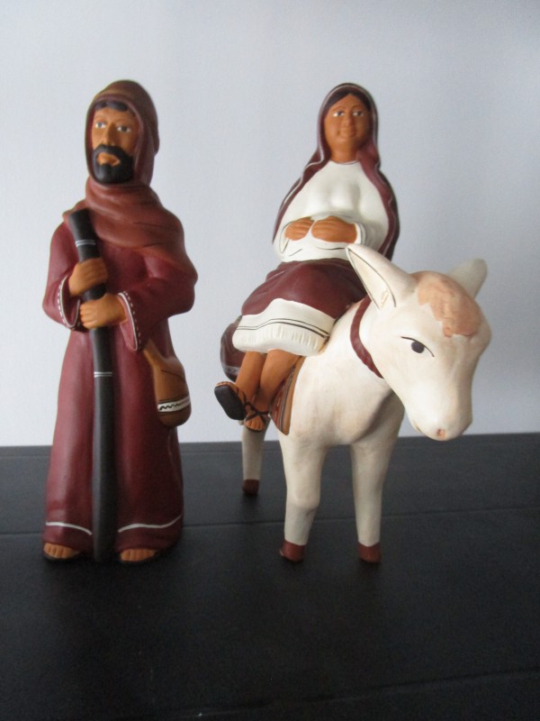 Marie enceinte et Joseph